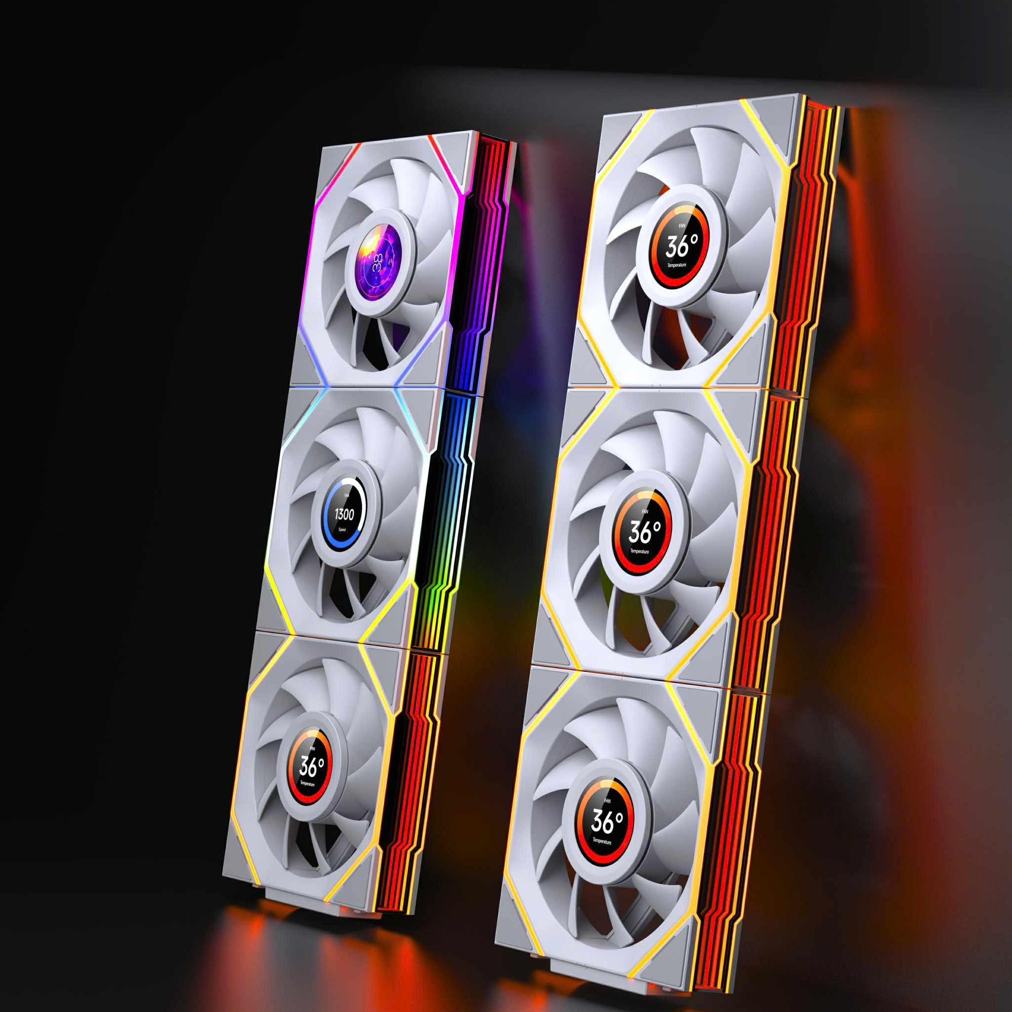 Quạt Tản Nhiệt Jungle Leopard Interstellar V4 LCD