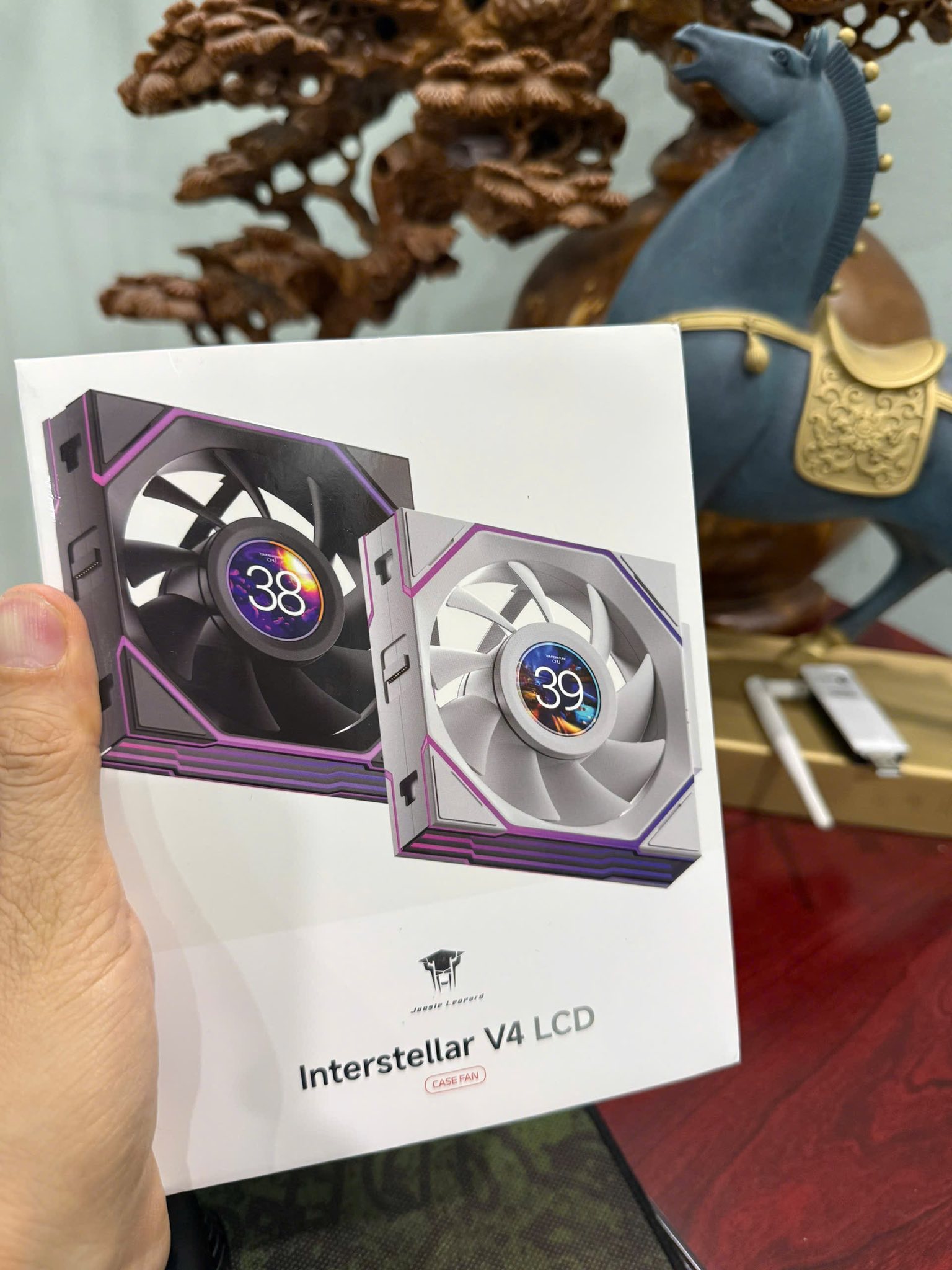 Quạt Tản Nhiệt Jungle Leopard Interstellar V4 LCD