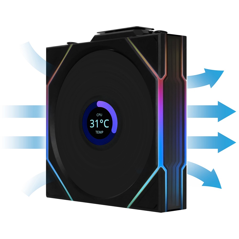 Quạt Tản Nhiệt Jungle Leopard Interstellar V4 LCD