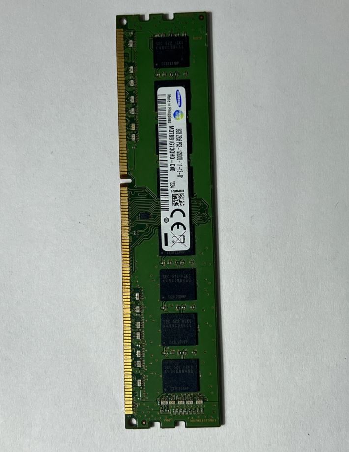 Ram Samsung DDR3 8GB Bus 1600Mhz (8GB 2Rx8 PC3-12800U) - Cũ