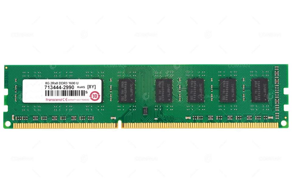 Ram Transcend DDR3 8GB Bus 1600Mhz (8GB 2Rx8 DDR3 1600U) - Cũ