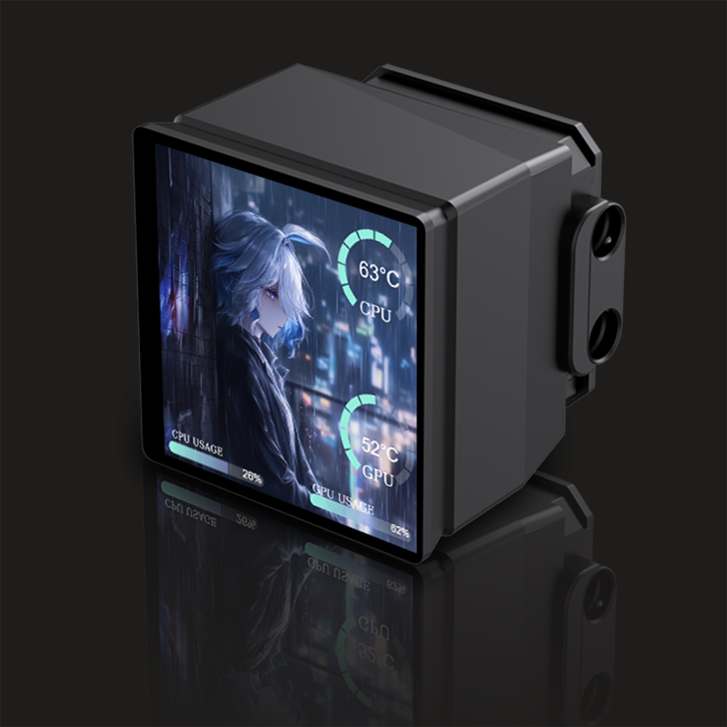 Tản Nhiệt Nước All In One Loving Cool SC60 - Màn Hình LCD 4.0 inch