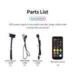 Bộ Hub Điều Khiển Fan Led ARGB Jungle Leopard (9 Cổng ARGB + PWM)