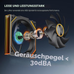 Quạt Tản Nhiệt Jungle Leopard Interstellar V2SE (Led ARGB)