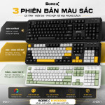Bộ Phím Chuột SOREX KM3000 (Mix Nhiều Màu)