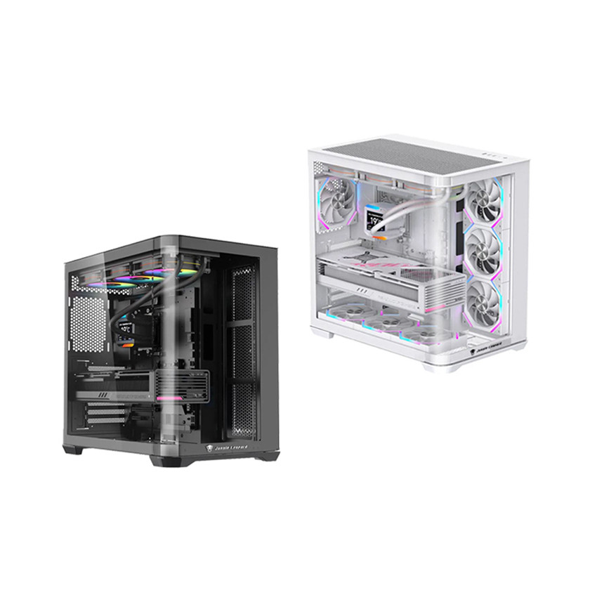 Vỏ Case 2 Mặt Kính Cường Lực Jungle Leopard AC-01 (E-ATX)