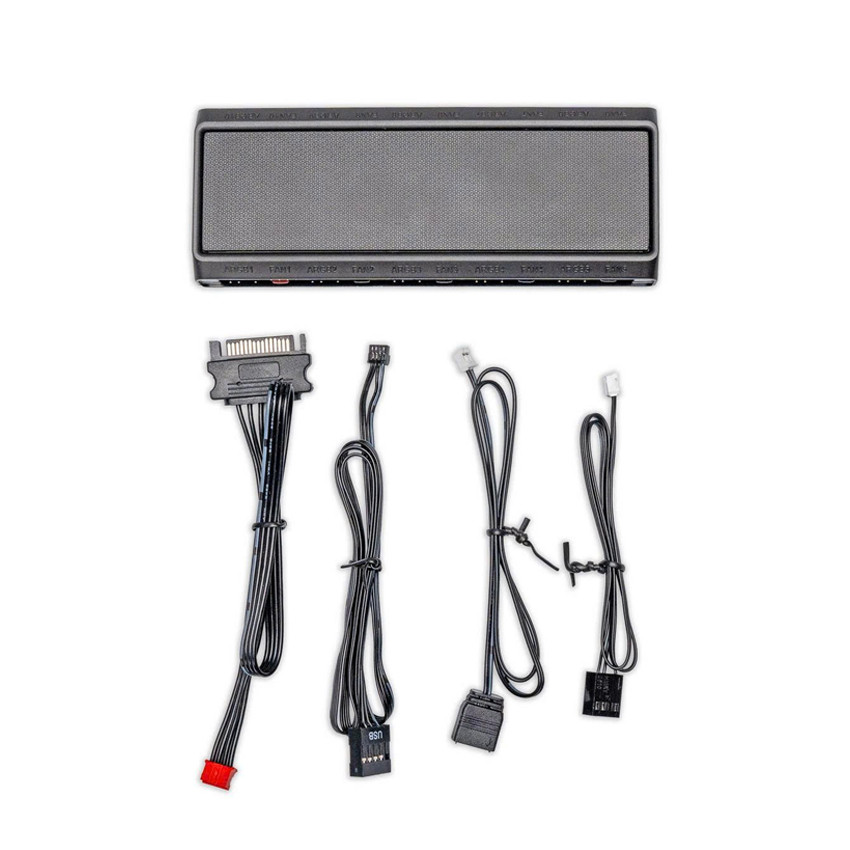 Bộ Hub Điều Khiển Fan Led ARGB Jungle Leopard L10 (LED Đuổi Asynchronous)