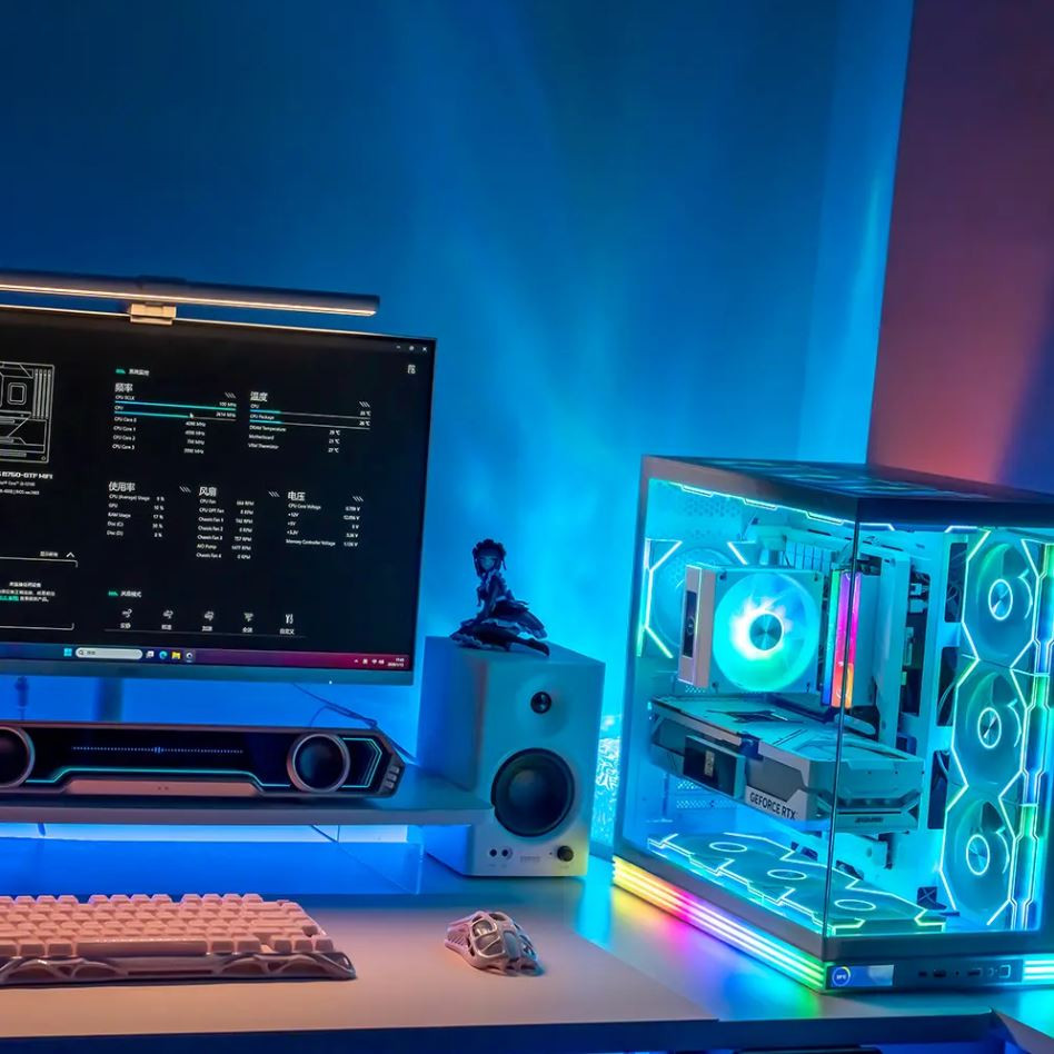 Vỏ Case Jungle Leopard AX-2 (E-ATX / Màn Hình LCD / Led ARGB)