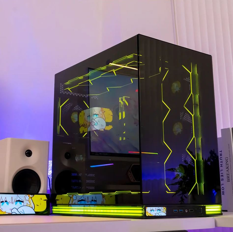 Vỏ Case Jungle Leopard AX-2 (E-ATX / Màn Hình LCD / Led ARGB)