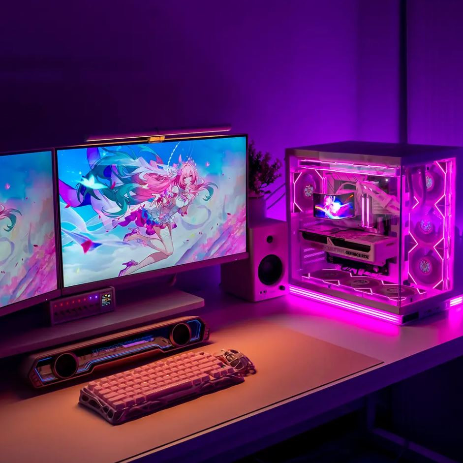 Vỏ Case Jungle Leopard AX-2 (E-ATX / Màn Hình LCD / Led ARGB)