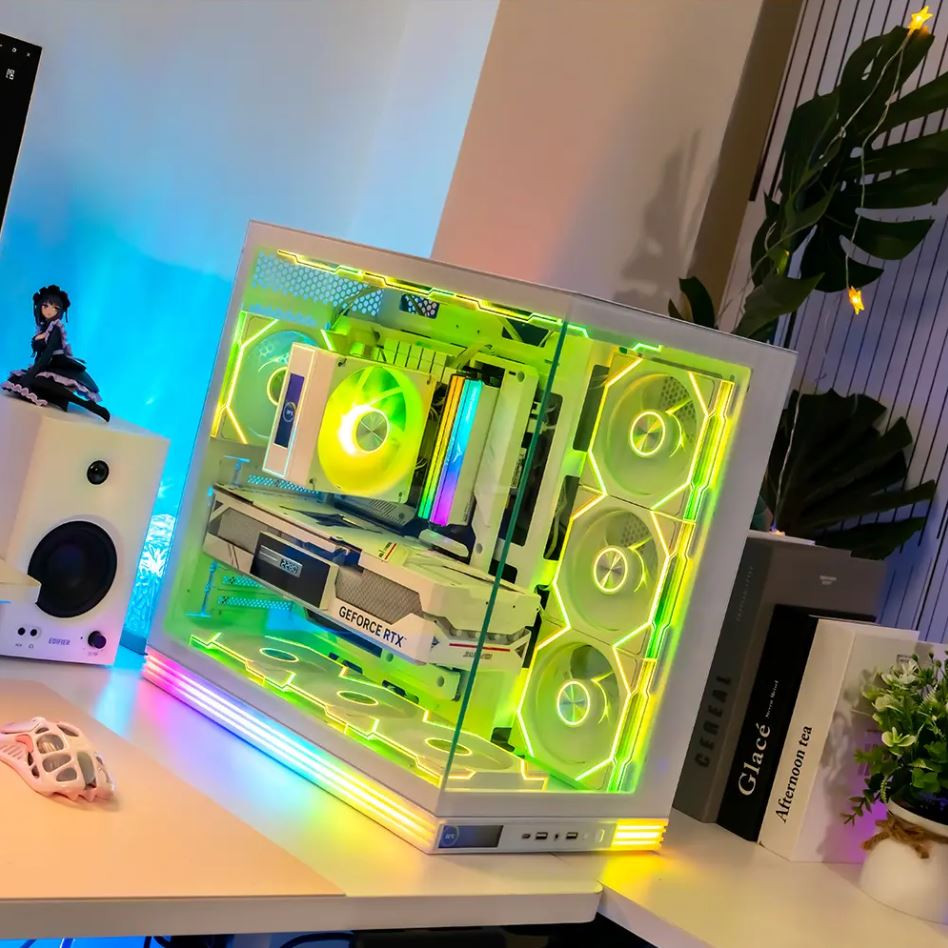 Vỏ Case Jungle Leopard AX-2 (E-ATX / Màn Hình LCD / Led ARGB)